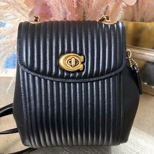 Coach mini backpack